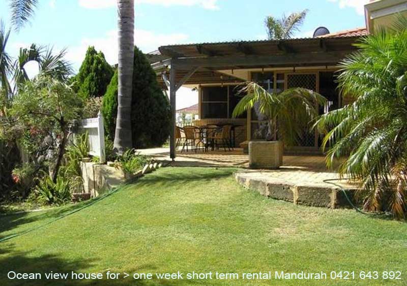 self-contained house for rent Mandurah